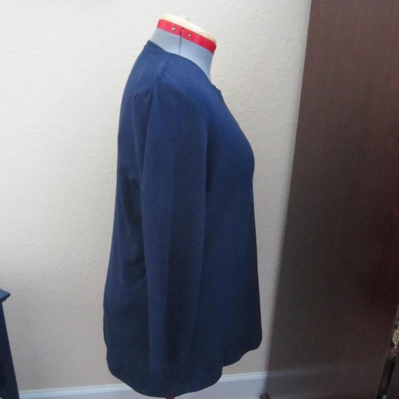 Flamingo Patriotic T-Shirt w/Fireworks Background--Navy--Size S--NWT - Picture 4 of 6